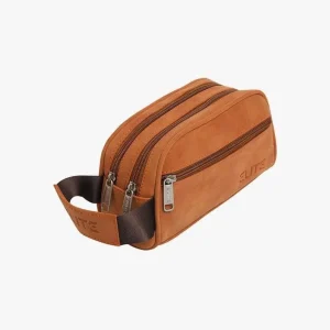 elite Men's handbag - casual leather to carry items and mobiles