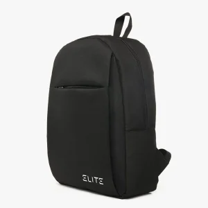 Elite شنطة للابتوب ظهر للجنسين - 15.6 بوصة اللون الاسود