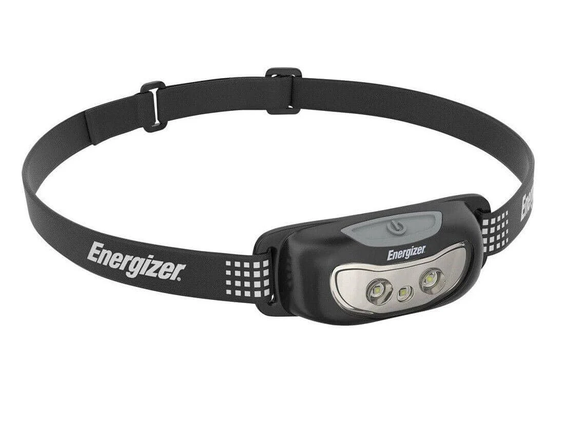 New Energizer HDCU22 100 Lumens White, Red LED Headlight Headlamp (With Battery)