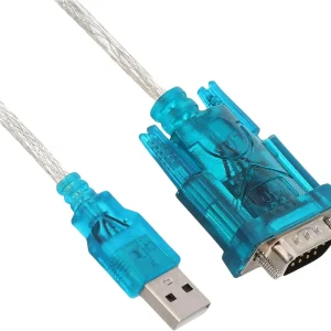 محول كابل USB الى منفذ اتصال RS232 تسلسلي